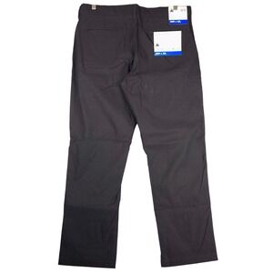 UB Tech Mens Comfort Waist Chino Black 36W x 32L Y35FFWE Water Repellent Stretch